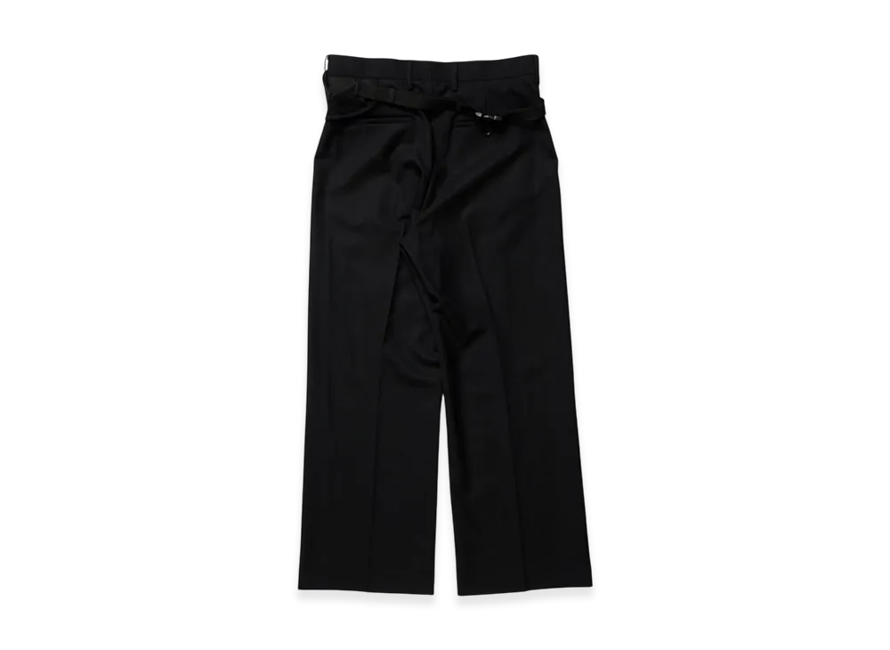 doublet Tailored Trousers With Waist Pouch "Black"