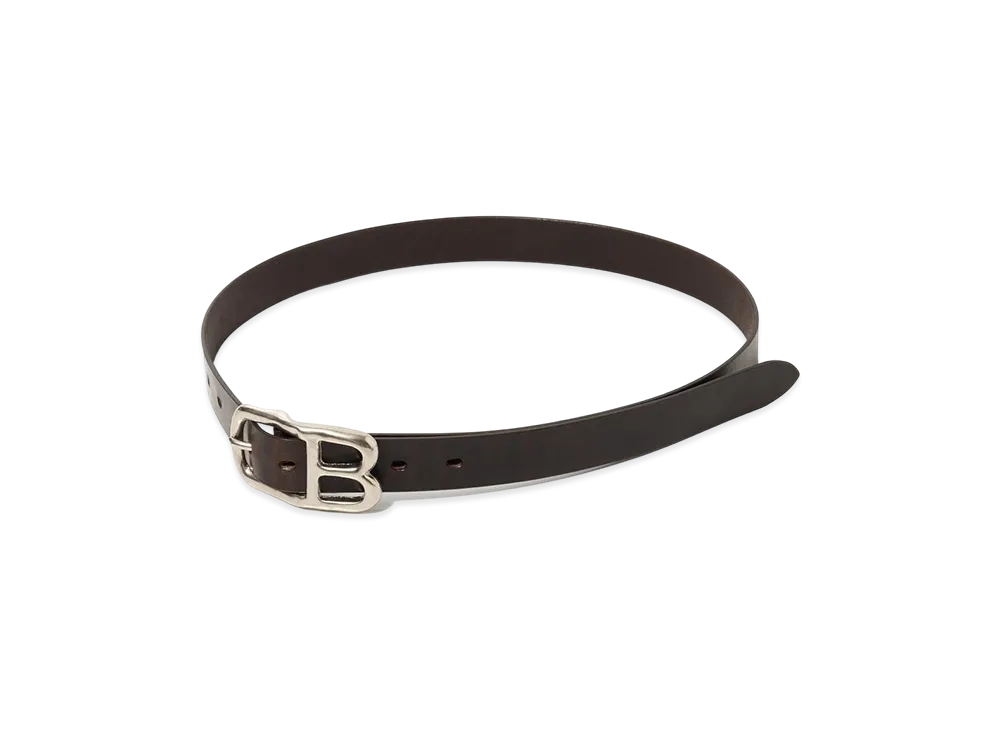 doublet "DB" Buckle Belt "Dark Brown"