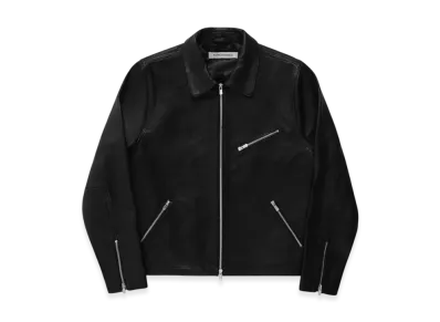 doublet No Maintenance 6 Zip Trucker Jacket "Black"