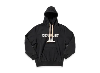 doublet x Converse "Jack Parcell All Star" Hoodie "Black"