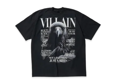 doublet Villain Cover Print T-Shirt "Black"