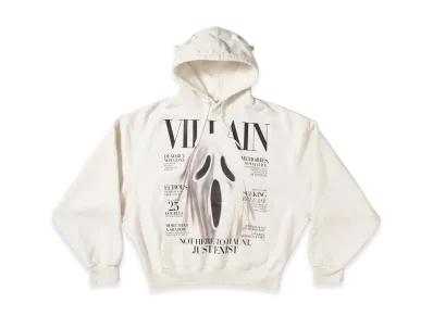 doublet Villain Cover Print Hoodie "White"