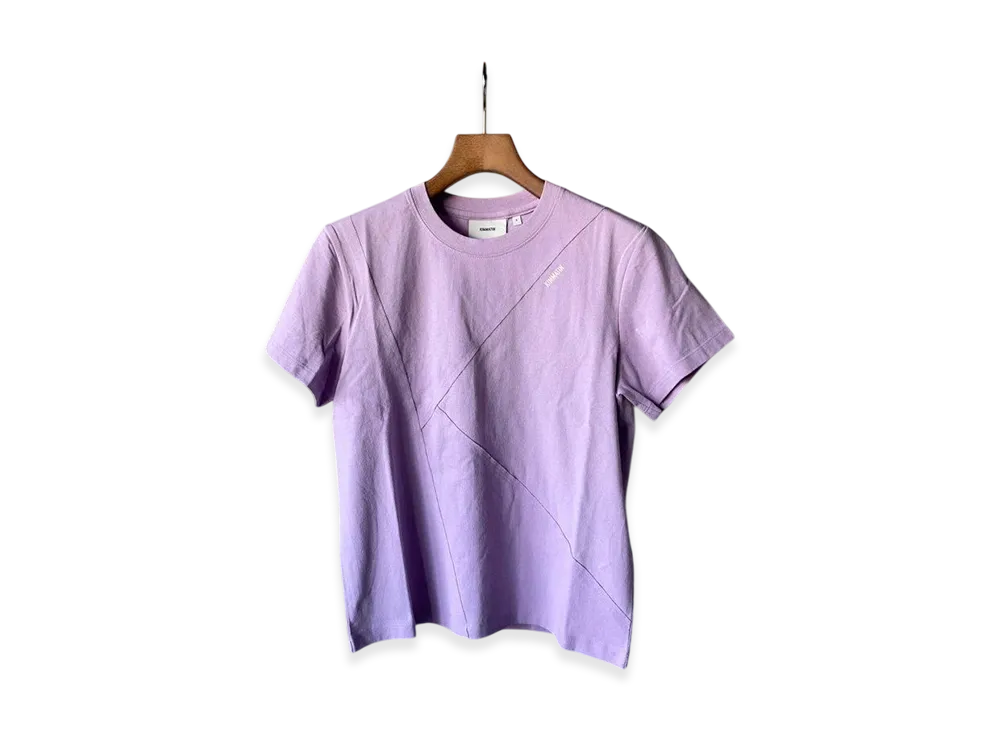 Matin Kim Cut Point Small Logo Top "Lilac"