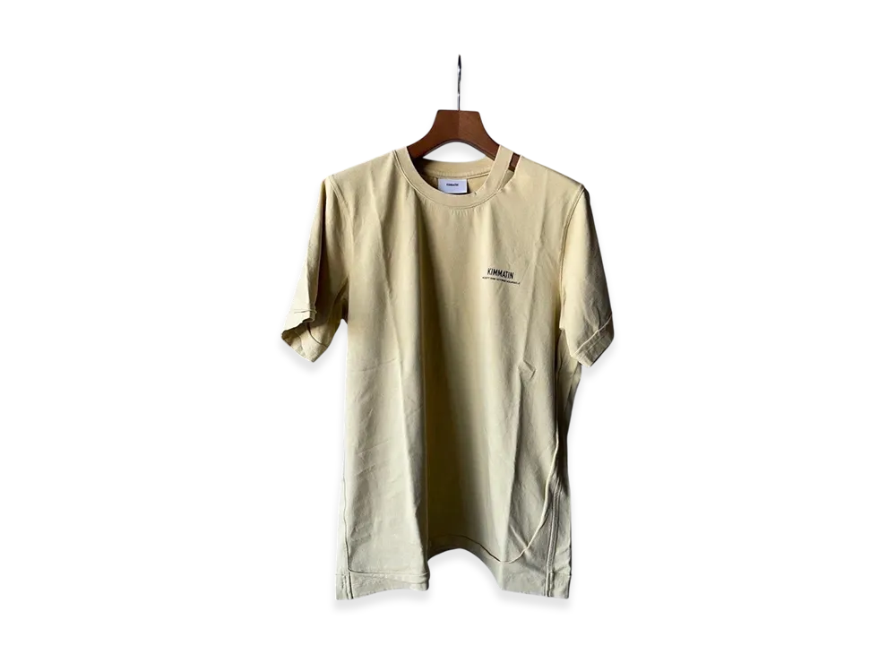 Matin Kim Neck Slit Point Top "Olive"