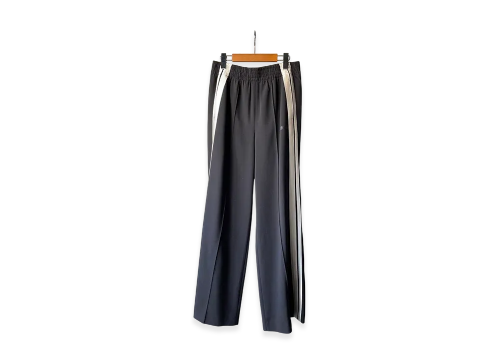 Matin Kim Side Color Point Track Pants "Black"