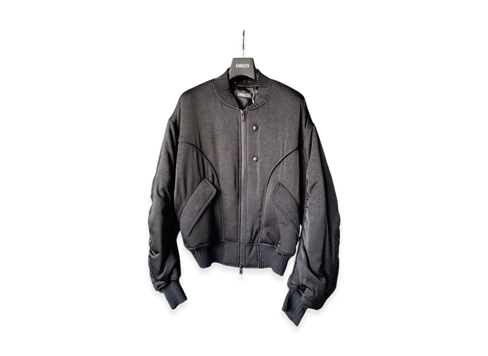 Matin Kim Padded Bomber Jumper "Charcoal"