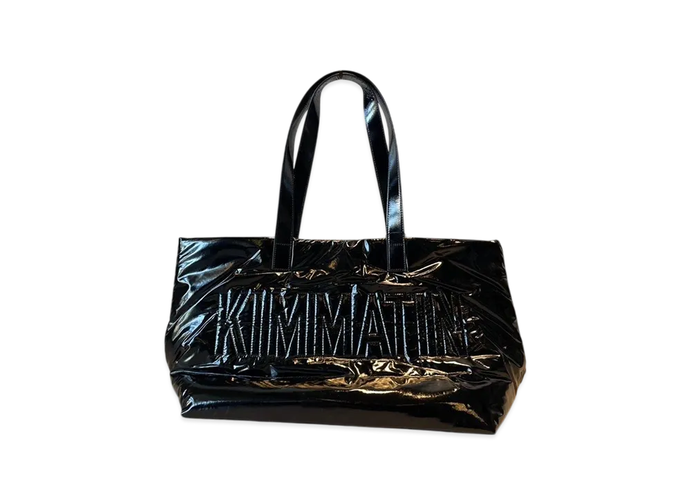 Matin Kim Stitch Big Puffer Bag "Black"