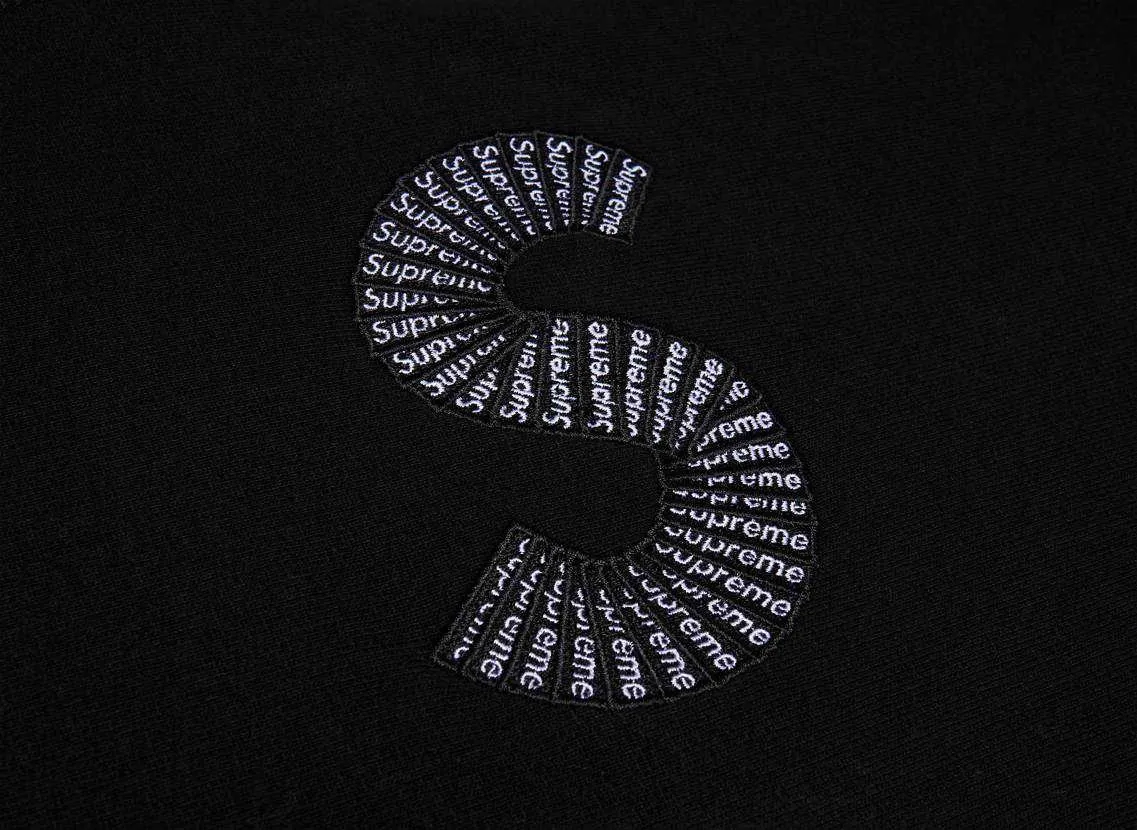 Supreme S Logo Hooded Sweatshirt 