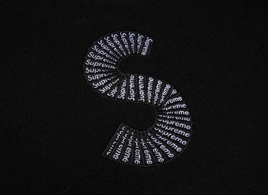Supreme S Logo Hooded Sweatshirt Supreme S Logo Hooded Sweatshirt