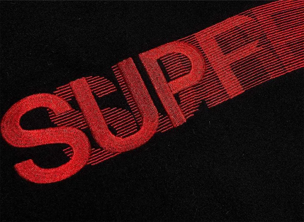 Supreme Motion Logo Varsity Jacket 
