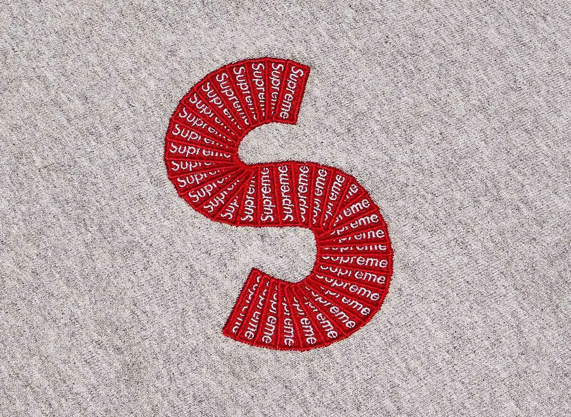 Supreme S Logo Hooded Sweatshirt 
