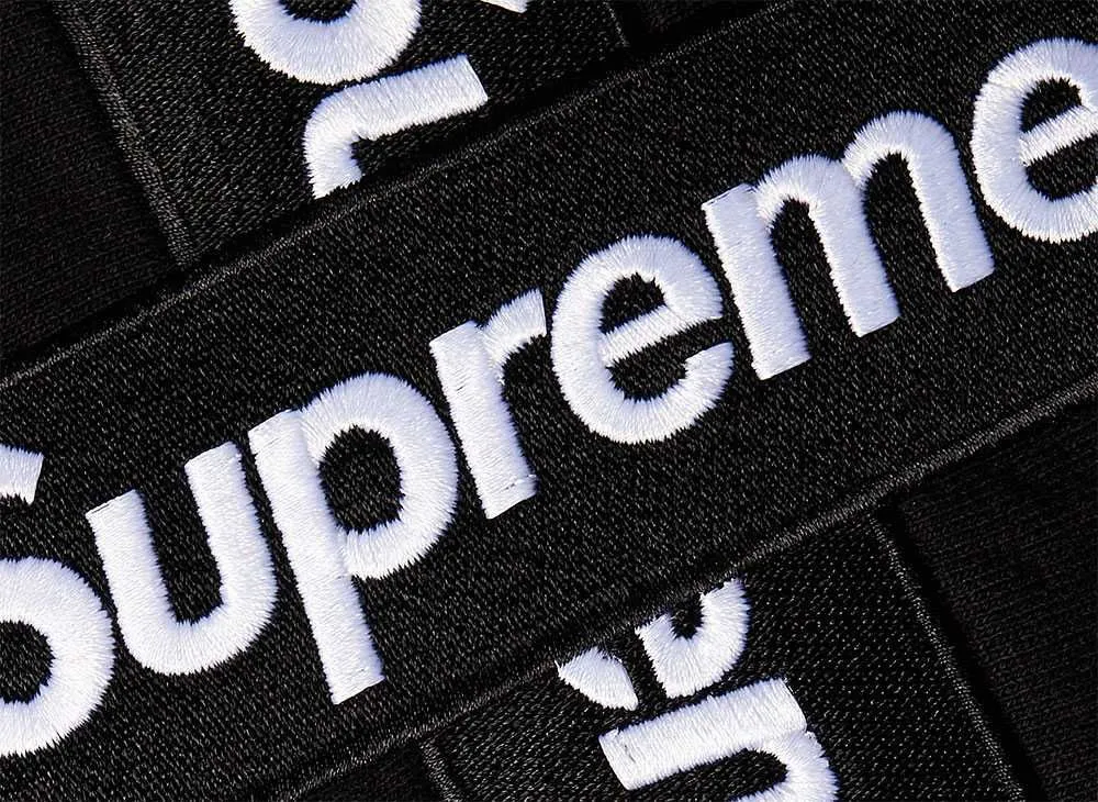 Supreme Cross Box Logo Hooded Sweatshirt 