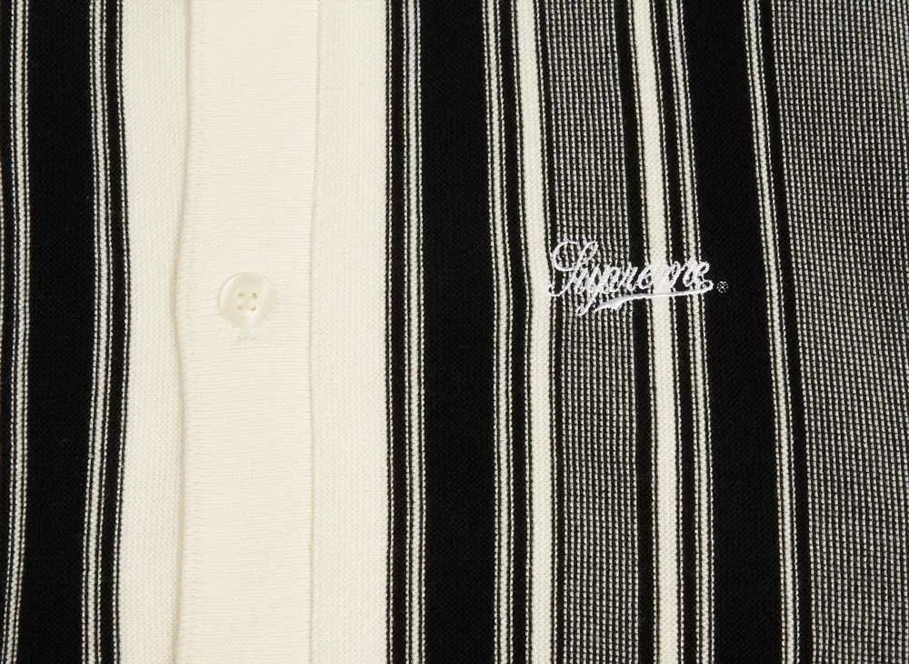 Supreme Stripe Button Up Polo 