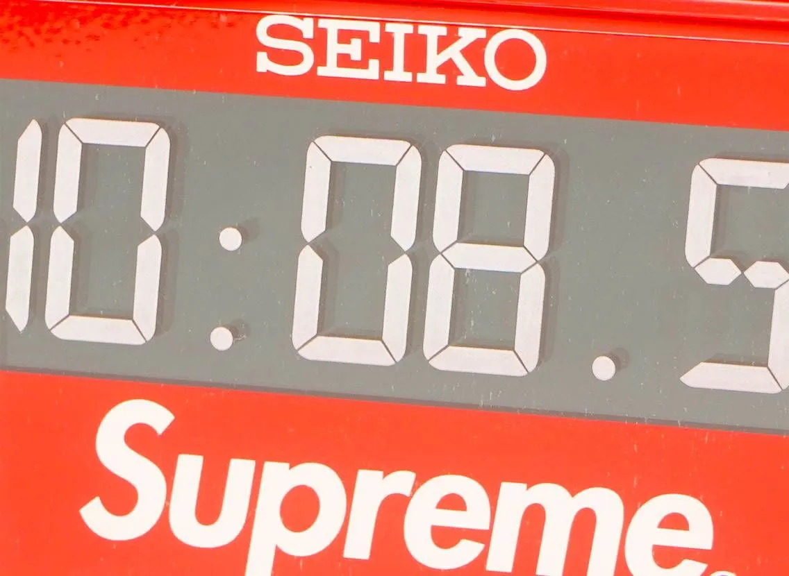 Supreme / Seiko Marathon Clock 