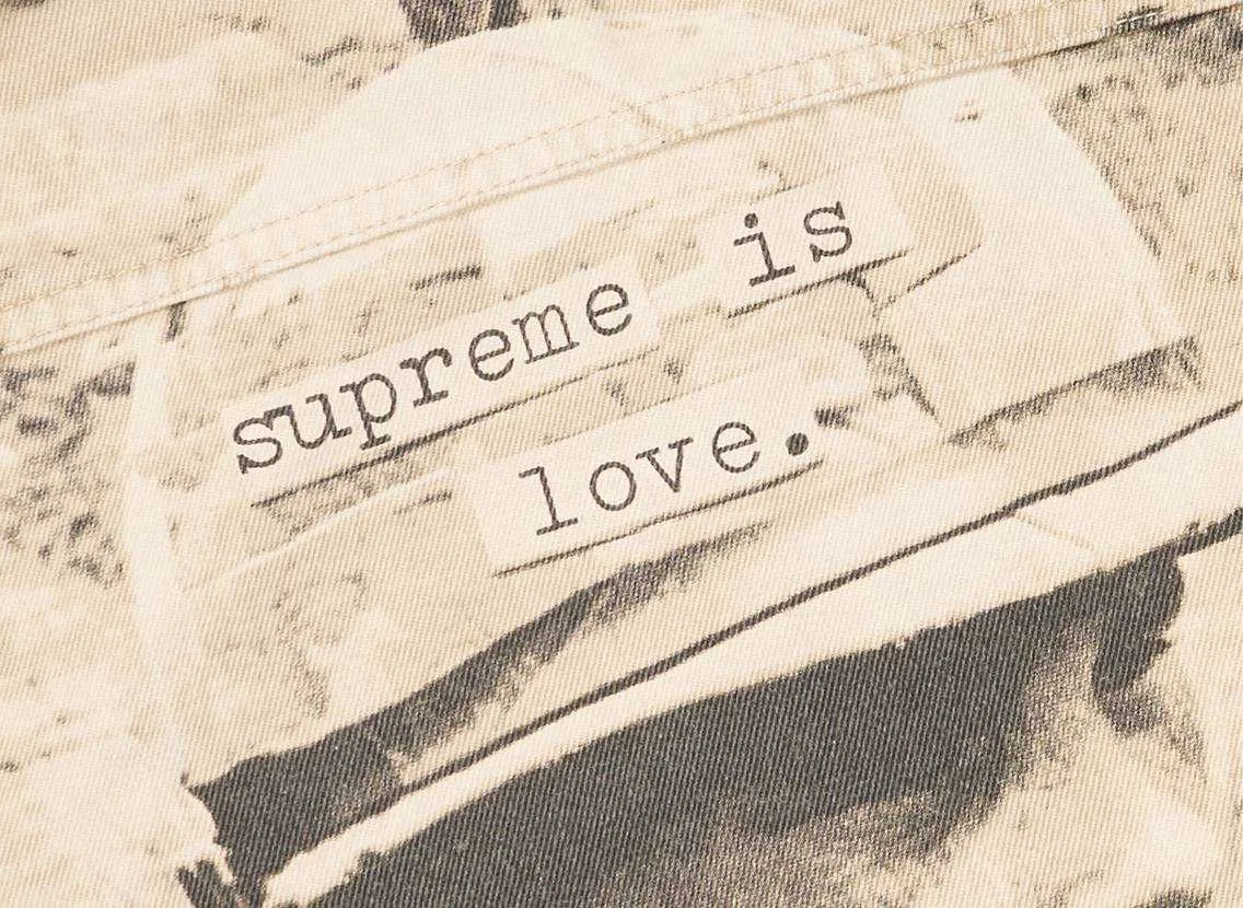 Supreme Is Love Denim Work Jacket 