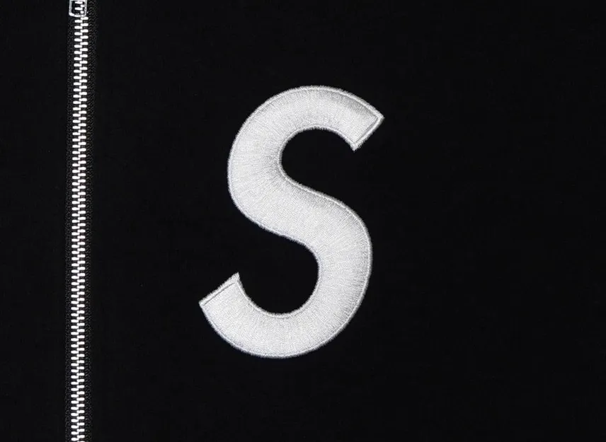 Supreme S Logo Zip Up Hooded Sweatshirt Supreme S Logo Zip Up Hooded Sweatshirt