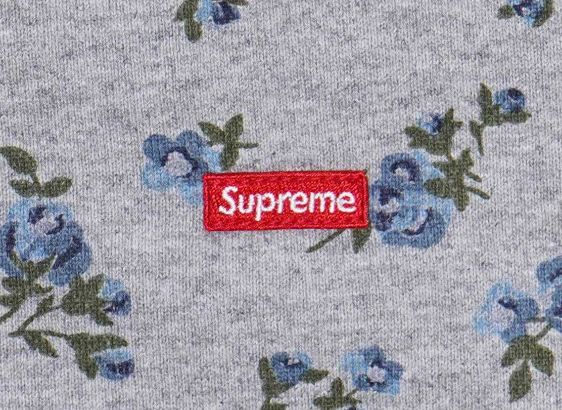 Supreme Small Box Zip Up Hooded Sweatshirt 