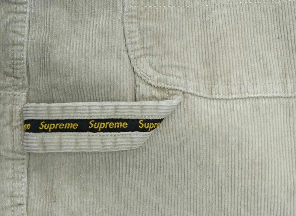 Supreme Washed Corduroy Double Knee Painter Short 