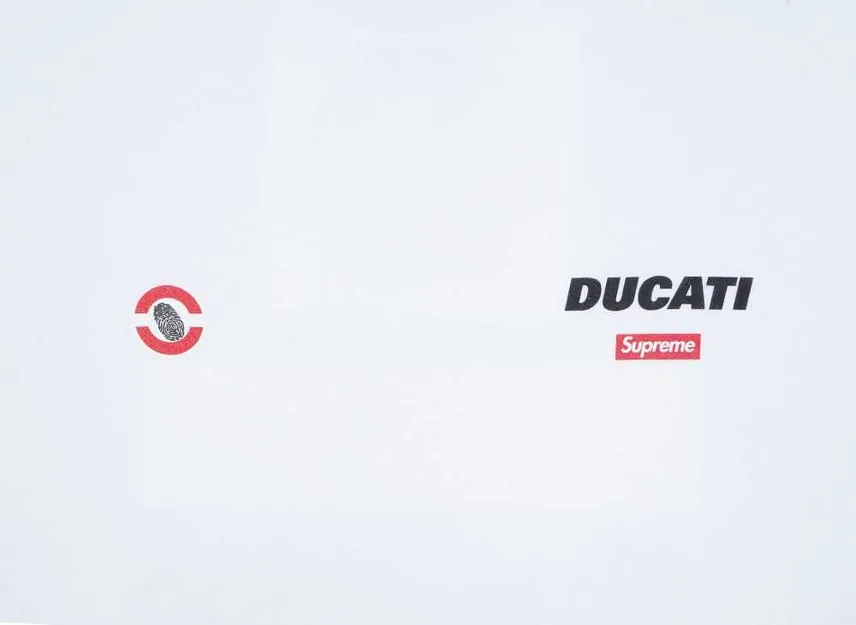 Supreme x Ducati Logos Tee Supreme x Ducati Logos Tee