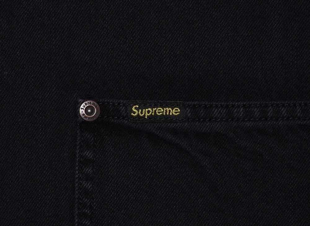 Supreme Loose Fit S/S Denim Painter Shirt 
