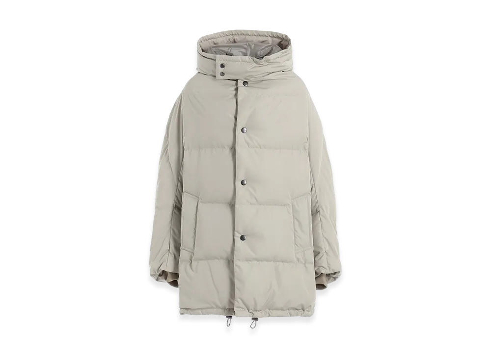 Y's Down Hooded Jacket "Beige"