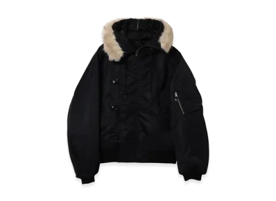 BEAMS x WILD THINGS Exclusive N-2B Jacket "Black"