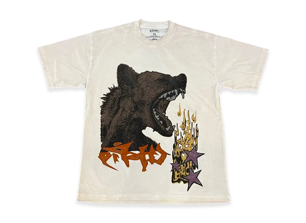Travis Scott Cactus Jack Hyaena Tee "Natural"