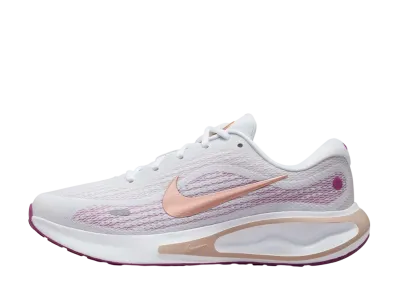 Nike Women's Journey Run "White/Metallic Red Bronze/Hot Fuchsia"