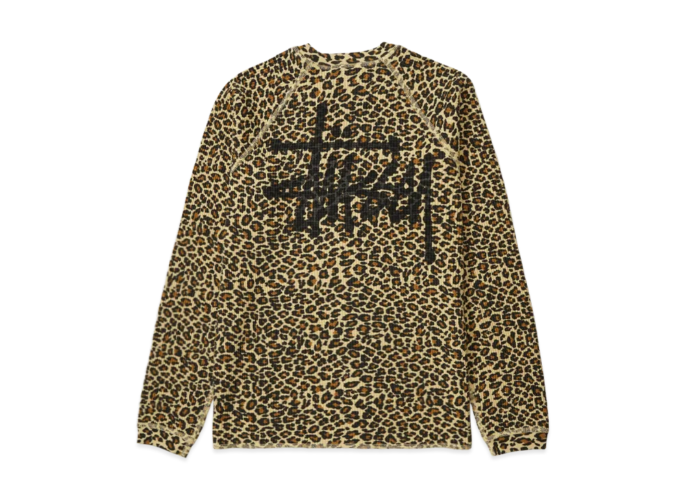 Stussy Basic Stussy Thermal "Leopard"