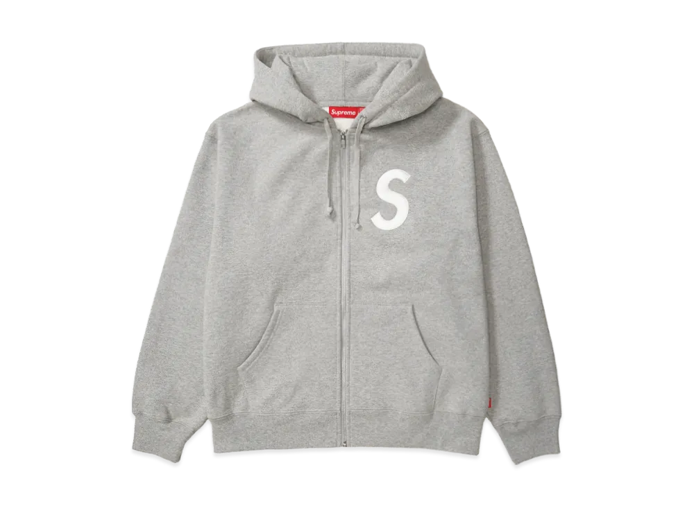Supreme S Logo Zip Up Hooded Sweatshirt (25FW) 