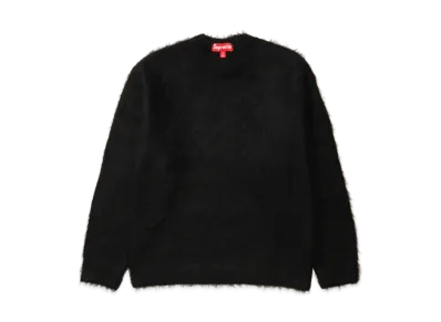Supreme Brushed Mohair Sweater "Black"