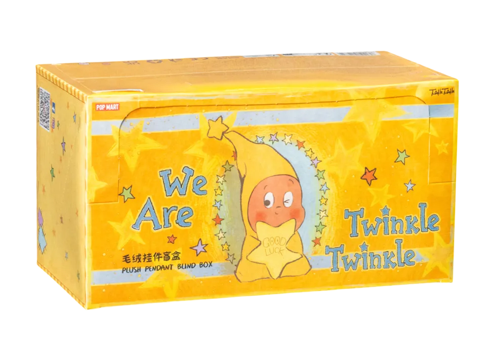 POP MART We are Twinkle Twinkle Series-Plush Pendant Blind Box [Assortment Box]