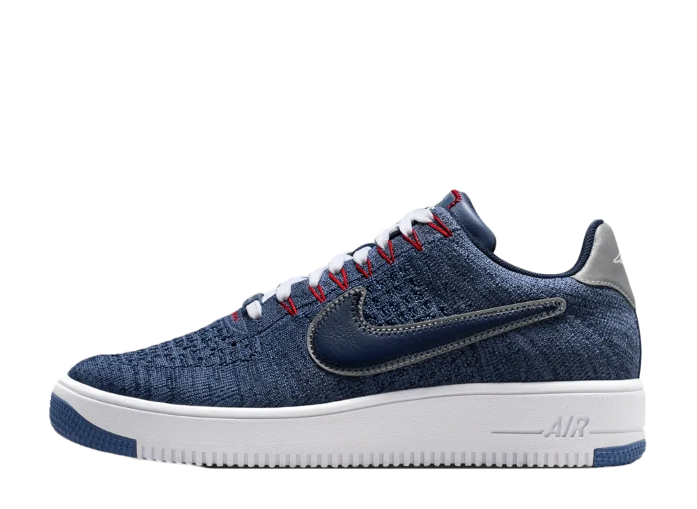 ロバート・クラフト × ナイキ エアフォース1 ロー ウルトラ フライニット "ペイトリオッツ"