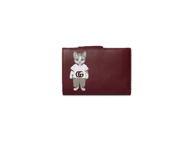 GUCCI x Higuchi Yuko Small Wallet Japan Exclusive "Rosso Ancora"