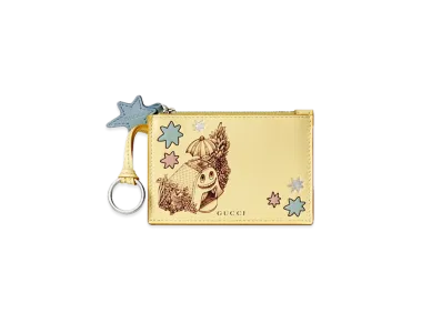 GUCCI x Higuchi Yuko Key Pouch Japan Exclusive "Light Yellow"