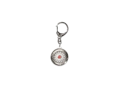 Supreme x BBS RS Rim Keychain "Silver"