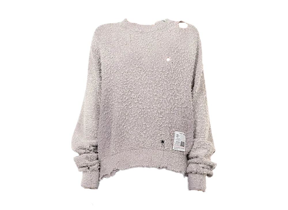 Maison MIHARA YASUHIRO Sun Faded Like Knit Sweater "Gray"