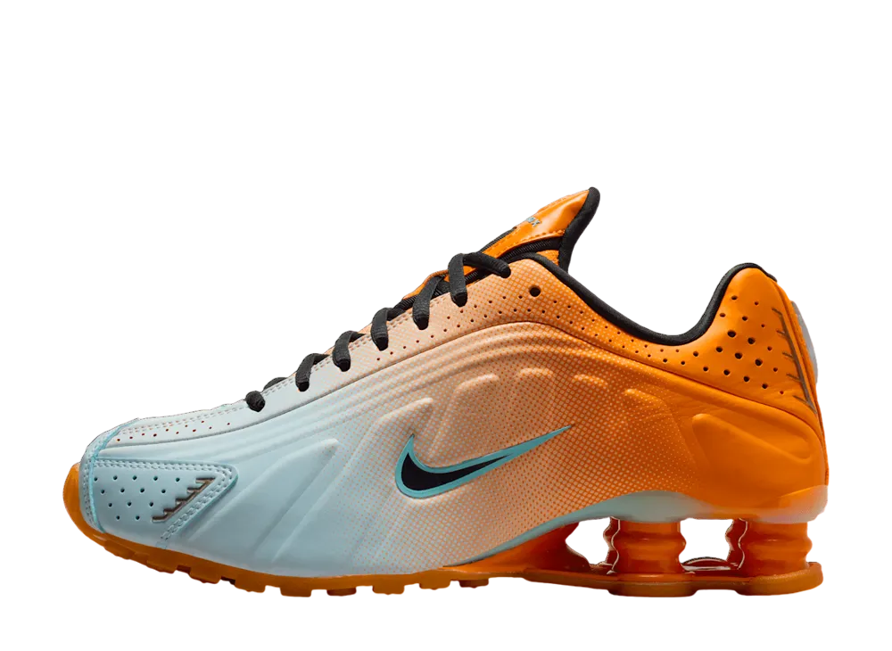 Nike Women's Shox R4 "Vivid Orange/Glacier Blue"