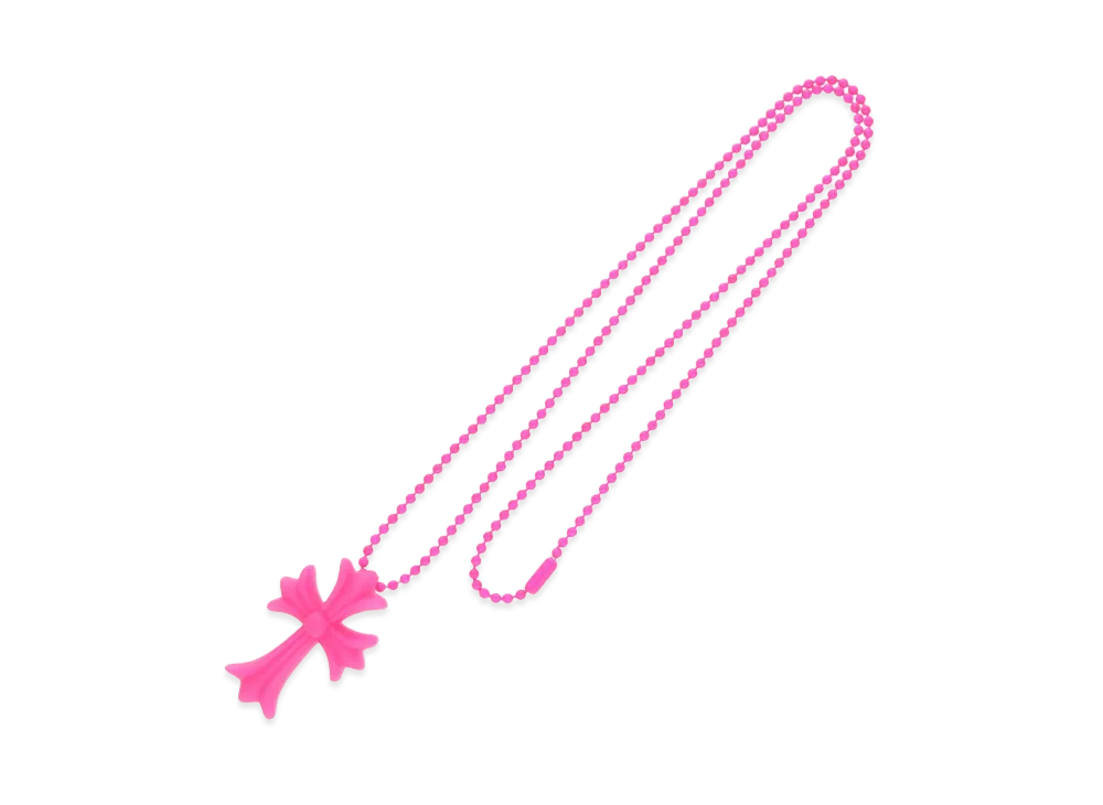 クロムハーツ ラバースモール CHクロス シリコンネックレス 