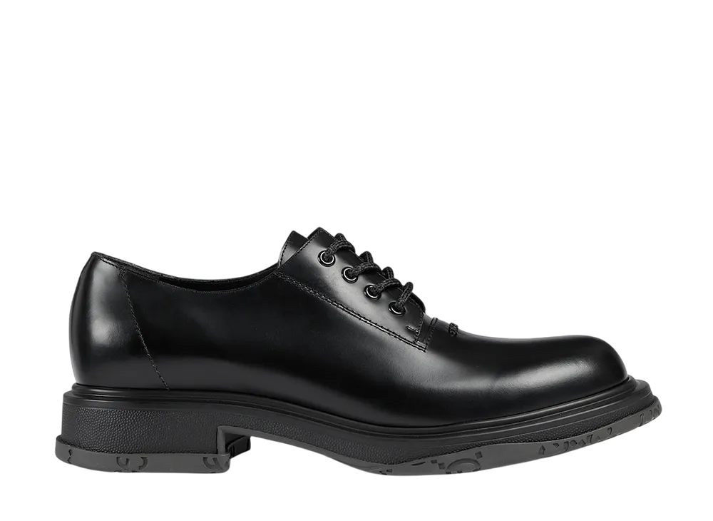 グッチ レースアップシューズ "ブラック"