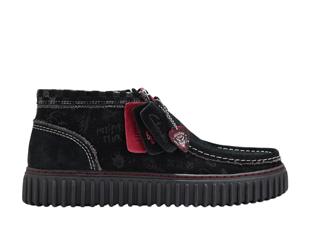 Stranger Things × Clarks Torhill Hi "Black"