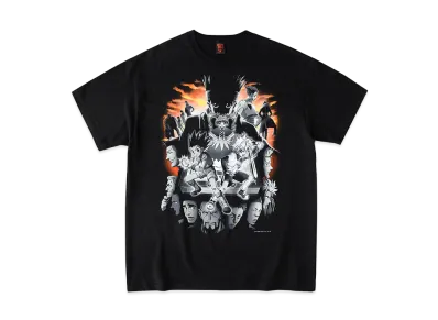 Geeks Rule x HUNTERxHUNTER Silkscreen Printing T Shirt 'Greed Island' "Black"