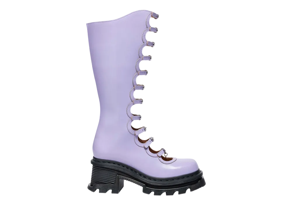 マークジェイコブス × ドクターマーチン ウィメンズ キキ ブーツ "ブライトライラック"