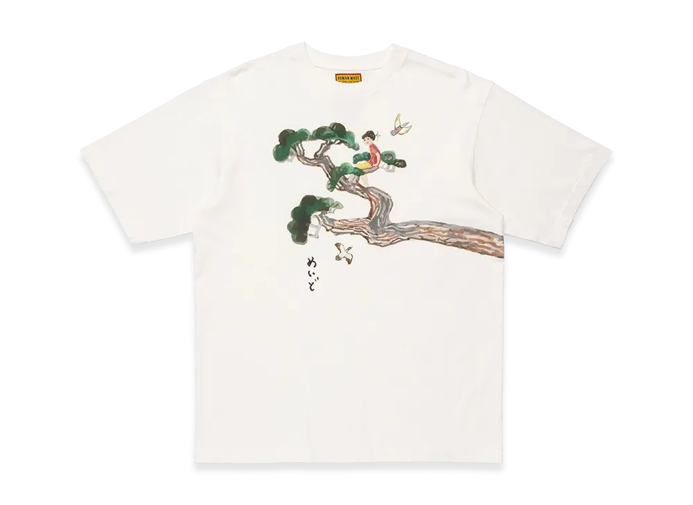 HUMAN MADE x KEIKO SOOTOME T-Shirt Side A "White"