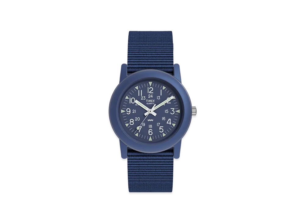 タイメックス キャンパー 34mm (チビミリ) "ブルー" T2N257