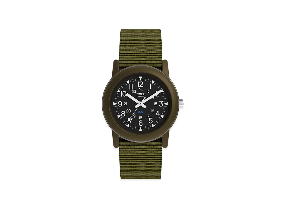 タイメックス キャンパー 34mm (チビミリ) "オリーブ" T41711