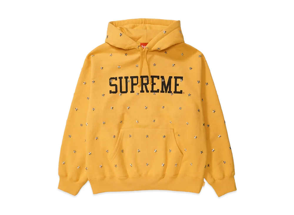 Supreme Stars Studded Hooded Sweatshirt 