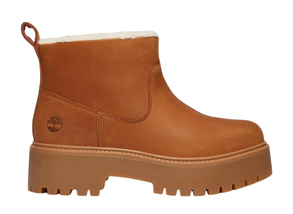 Timberland Women's Stone Street Warm-Lined Waterproof Boot "Rust"