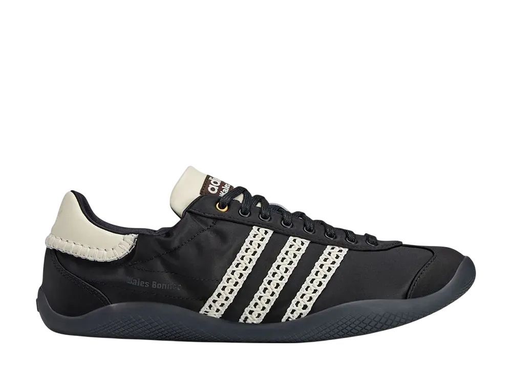 Wales Bonner × adidas Karintha Low Satin "Core Black"