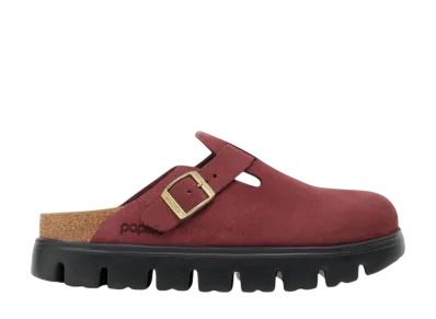 BIRKENSTOCK Boston Chunky Suede Leather "Zinfandel"